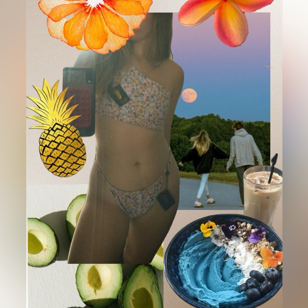 NWT Skatie Nicole Floral Bikini